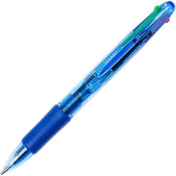 Q-Connect Štiribarvno kroglično pero, 0,7 mm