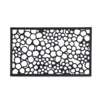 Northix Gumijasta podloga pravokotna 60x90 cm nedrseča