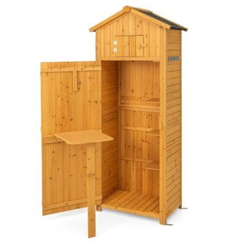 Northix Vrtna omarica 75x50x180 cm les vremensko odporna
