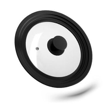 Northix Univerzalni pokrov za lonec 20-24 cm silikon steklo
