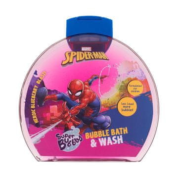 MARVEL Spiderman BuBBle Bath & Wash pena za kopel z vonjem borovnic 300 ml