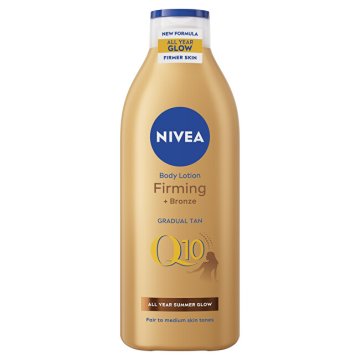 Nivea Utrjevalni tonirani losjon za telo Q10 Firming + Bronze (losjon za telo) 400 ml