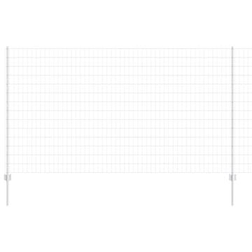 Vidaxl Ograja z varjeno žico 10 x 1,4 m (Š x V) Jeklo vroče pocinkano