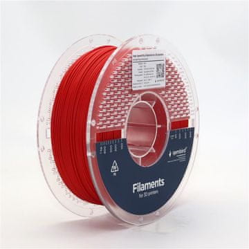 Gembird High Speed PLA 3D filament rdeč, 1,75 mm, 1 kg (3DP-PLA1.75HY-01-R)
