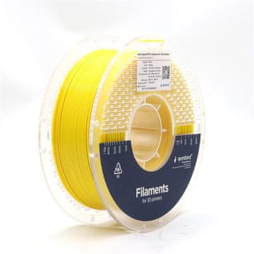 Gembird High Speed PETG 3D filament rumen, 1,75 mm, 1 kg (3DP-PETG1.75HY-01-Y)