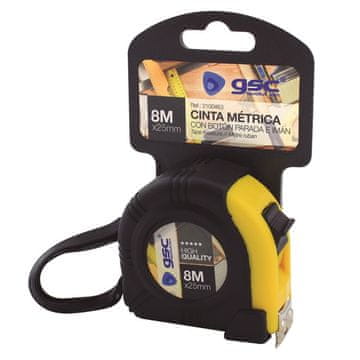 GSC Meter tračni 8m gumijasti z magnetom gsc