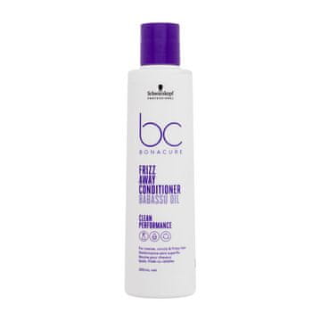 Schwarzkopf Prof. BC Bonacure Frizz Away Conditioner blažilen balzam za neukrotljive in poškodovane lase