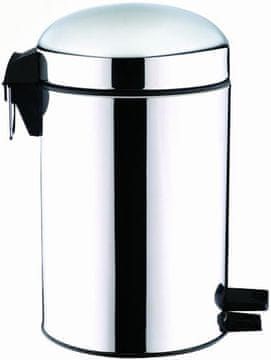 Toro Koš za smeti retro oblike, prostornina 5 l, 20 x 31,5 cm