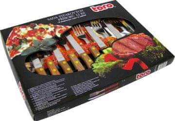Toro Sada příborů Wood 12ks