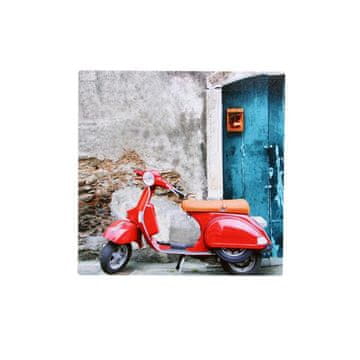 Toro Obraz 20 x 20 cm, potisk "Motorka", platno
