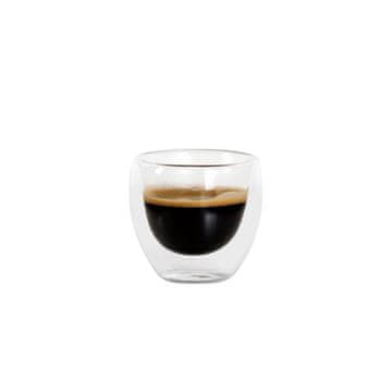 Toro Skodelica Espresso dvojno borosilikatno steklo 100 ml