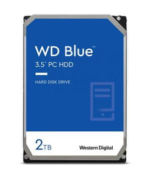 WD trdi disk 2TB 7200RPM 256MB 6GB/S BLUE