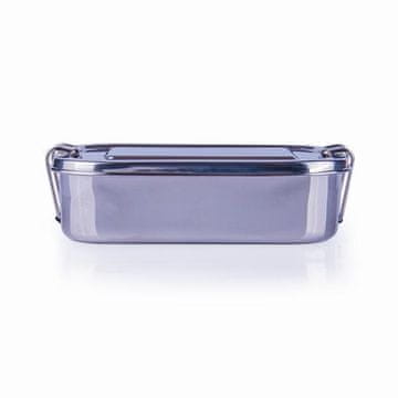 Toro PLOČEVINKA S SIJAJNO POVRŠINO 18X13X5CM, 1L IZ NERJAVEČEGA JEKLA