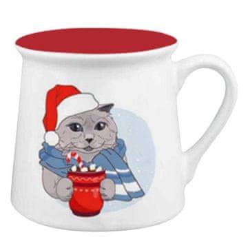 Toro Božični keramični vrč 290 ml mačka