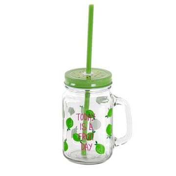 Toro Steklenica s slamico sadje 450ml MIX motivov