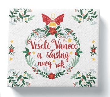 BOŽIČNI PRTIČKI VESELI BOŽIČ 3PLY 33X33CM