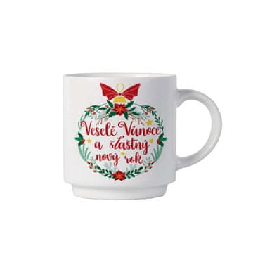 VRČ VESEL BOŽIČ KERAMIČNI 270 ML