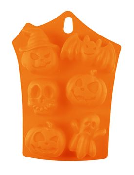 SILIKONSKA OBLIKA ZA PEKO 6 KOSOV HALLOWEEN 23,3 * 17 * 3,3