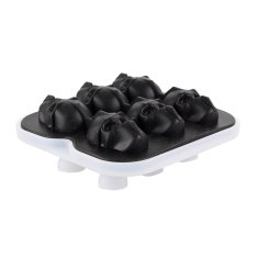 SILIKONSKI KALUP ZA LED 6 KOSOV LOBANJE 13,5X13,2X5,3CM
