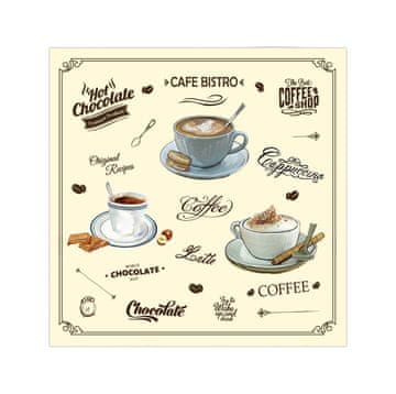 Procos 3-SLOJNI PRTIČKI CAFÉ BISTRO 33X33CM