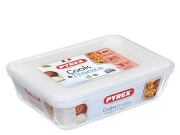 Pyrex Steklena posoda 1,5L, 22x17x6CM
