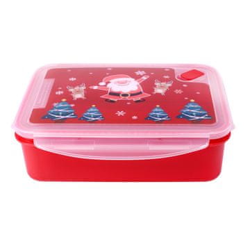 Toro ŠKATLA Z VENTILOM BOŽIČNI MOTIV 25,3*18,2*7,7CM 2,2L