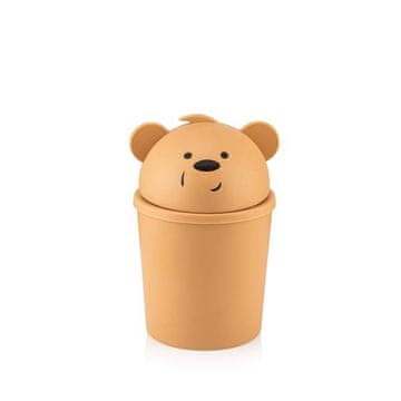 QLUX Plastični koš za smeti MINI Hippo 1l