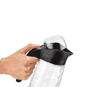 QLUX Vrč stekleni 1,6L s pokrovom - mešanica barv ali motivov