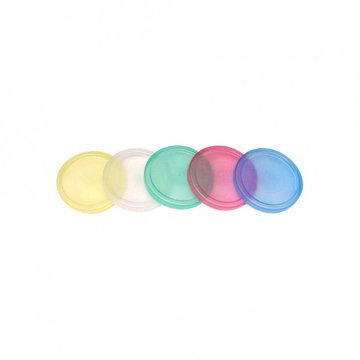 Toro Pokrov OMNIA 6,5 cm plastika, pastelne barve (5 kosov)