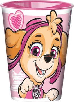 Stor Plastična posoda Paw Patrol 260ml roza