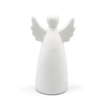 Toro DEKORACIJA ANGEL LUMINOUS LED BELA VKLJUČNO Z BATERIJAMI KERAMIKA