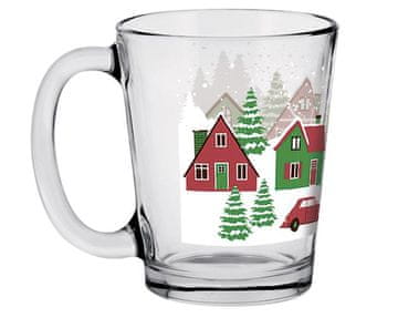 CERVE Skodelica Nadia 310 ml SNOW VILLAGE
