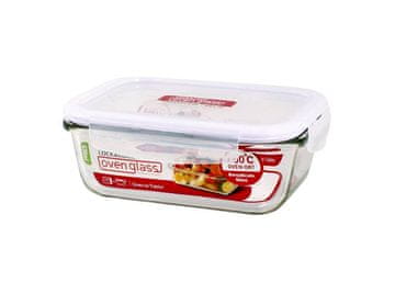 Steklena posoda za peko s pokrovom LOCK 630 ml borosilikatno steklo