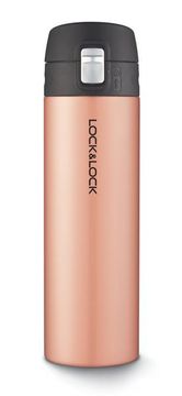 Termoska LOCK One touch 500ml zlato-roza
