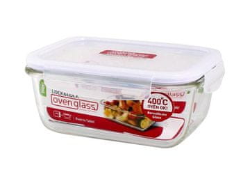 Lock & Lock Sklenena posoda za peko s pokrovom LOCK 740ml borosilikatno steklo