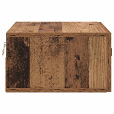 Vidaxl Stenska nočna omarica 35 x 35 x 20 cm Inženirski les Star les