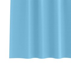 Vidaxl Zavese za zatemnitev z obroči 2 szt. Sveta modra 175 x 140 cm