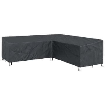 Vidaxl Prevleka za pohištvo Črna 270 x 270 x 80 cm 210D Oxford tkanina