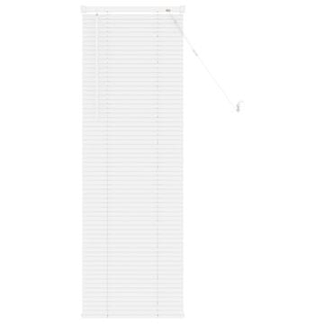 Vidaxl Venecijanska žaluzija Bela 150 x 40 cm 25 mm PVC