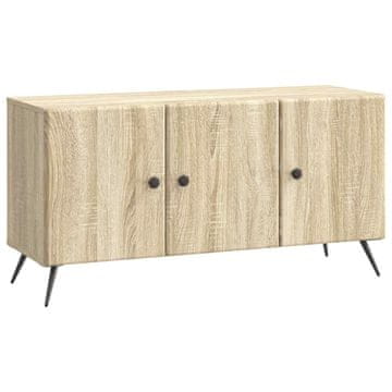 Vidaxl TV omarica Sonoma hrast 99 x 34,5 x 50 cm Inženirski les