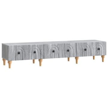 Vidaxl TV omarica Siva Sonoma 147 x 34,5 x 30 cm Inženirski les