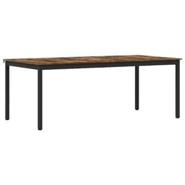 Vidaxl Jedilne mize 200 x 100 x 75 cm Inženirski les Pravokotna
