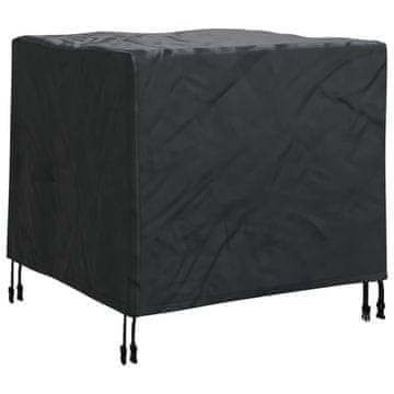 Vidaxl Prevleka za pohištvo Črna 82 x 82 x 65 cm 210D Oxford tkanina