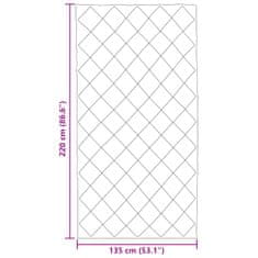 Vidaxl Zimska posteljnina Antracit 135 x 220 cm Mikrovlakna