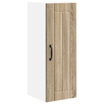 Vidaxl Omarica na steni LUCCA Sonoma hrast 30 x 31 x 80 cm