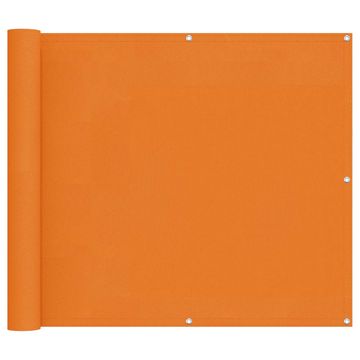 Vidaxl Balconska mreža Oranžna 100 x 500 cm Oxford tkanina