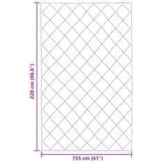 Vidaxl Zimska posteljnina Antracit 155 x 220 cm Mikrovlakna