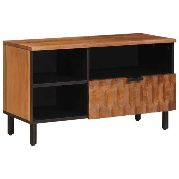 Vidaxl TV omarica Acacia rjav finiš 80 x 33 x 46 cm Masiven les manga
