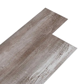 Vidaxl Samolepilne PVC talne plošče Mat les rjav 30,5 x 61 cm 28 kos