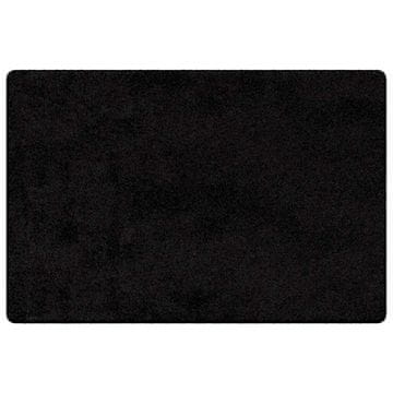 Vidaxl Preproga za tek Črna 100 x 150 cm 100% polipropilenski tuf